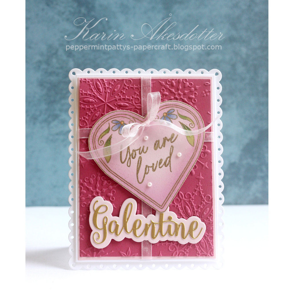 Simon Says Clear Stamps Locket of Love 2359ssc Heart to Heart