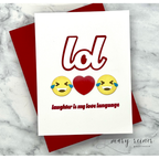 CZ Design Clear Stamps LOL cz396c Happy Camper LOL Card