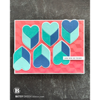 Simon Says Stamp Love City Wafer Dies 1552sdc Heart to Heart