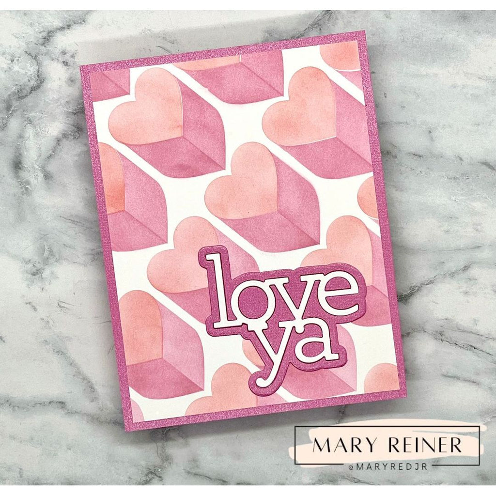 Simon Says Stamp Love City Wafer Dies 1552sdc Heart to Heart