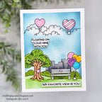 Simon Says Clear Stamps Love Is in the Air 3356ssc Heart to Heart