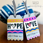 Simon Says Clear Stamps Love Ribbon sss302807c Sweetheart Hope and Love Tags