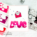 Simon Says Clear Stamps Love Letter 3151ssc To Love Love Card