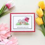 Simon Says Clear Stamps Love Is in the Air 3356ssc Heart to Heart
