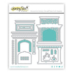 Honey Bee Lovely Layers Fireplace And Falloween Add On Dies Bundle