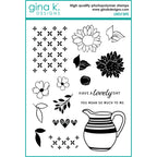 Gina K Designs Lovely Days Clear Stamps lh50