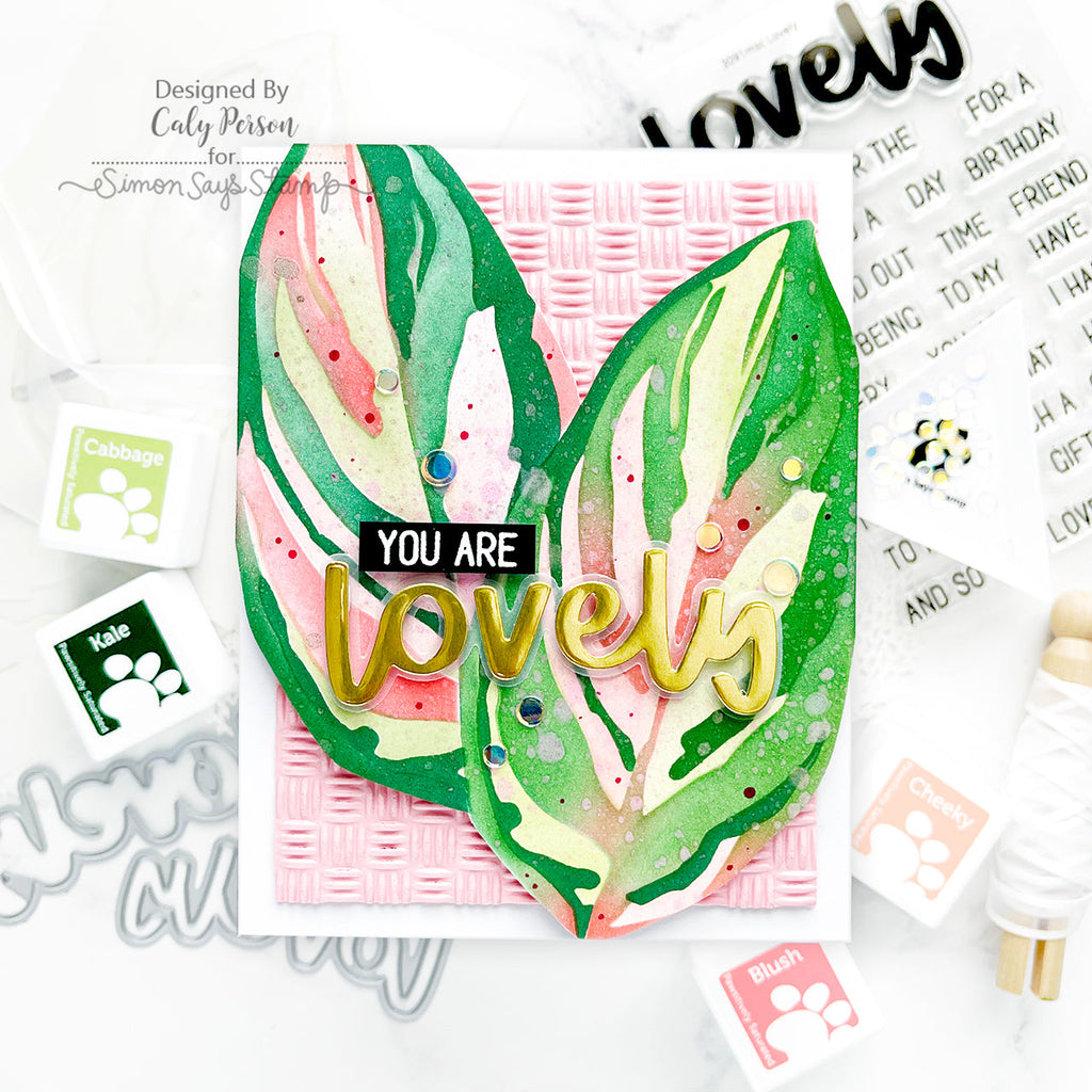 Simon Says Stamp Lovely Wafer Dies 1143mdc Stamptember Lovely Card | color-code:ALT05