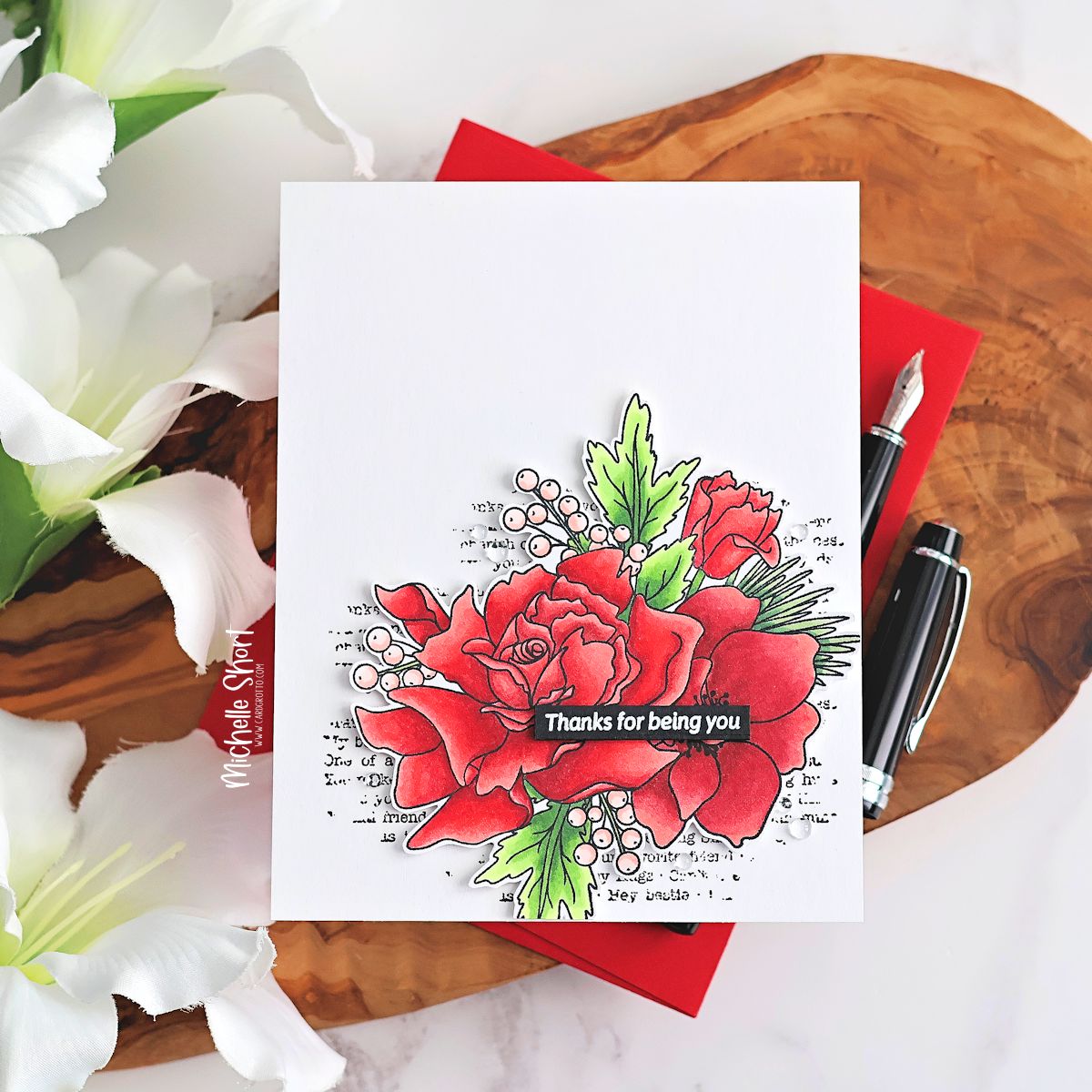 Simon Says Stamp Loving You Bouquet Wafer Dies 1222sdc Heart to Heart