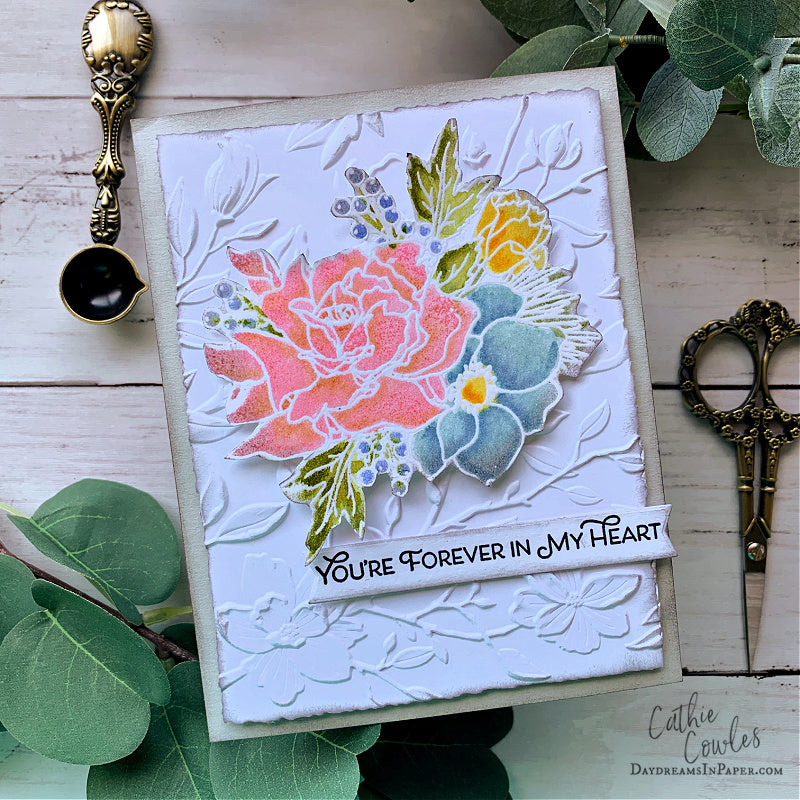 Simon Says Stamp Loving You Bouquet Wafer Dies 1222sdc Heart to Heart