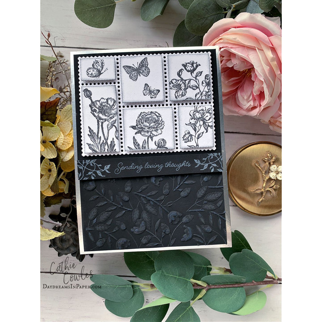 Simon Says Stamps and Dies Loving Thoughts set920lt Rain or Shine Sympathy Card