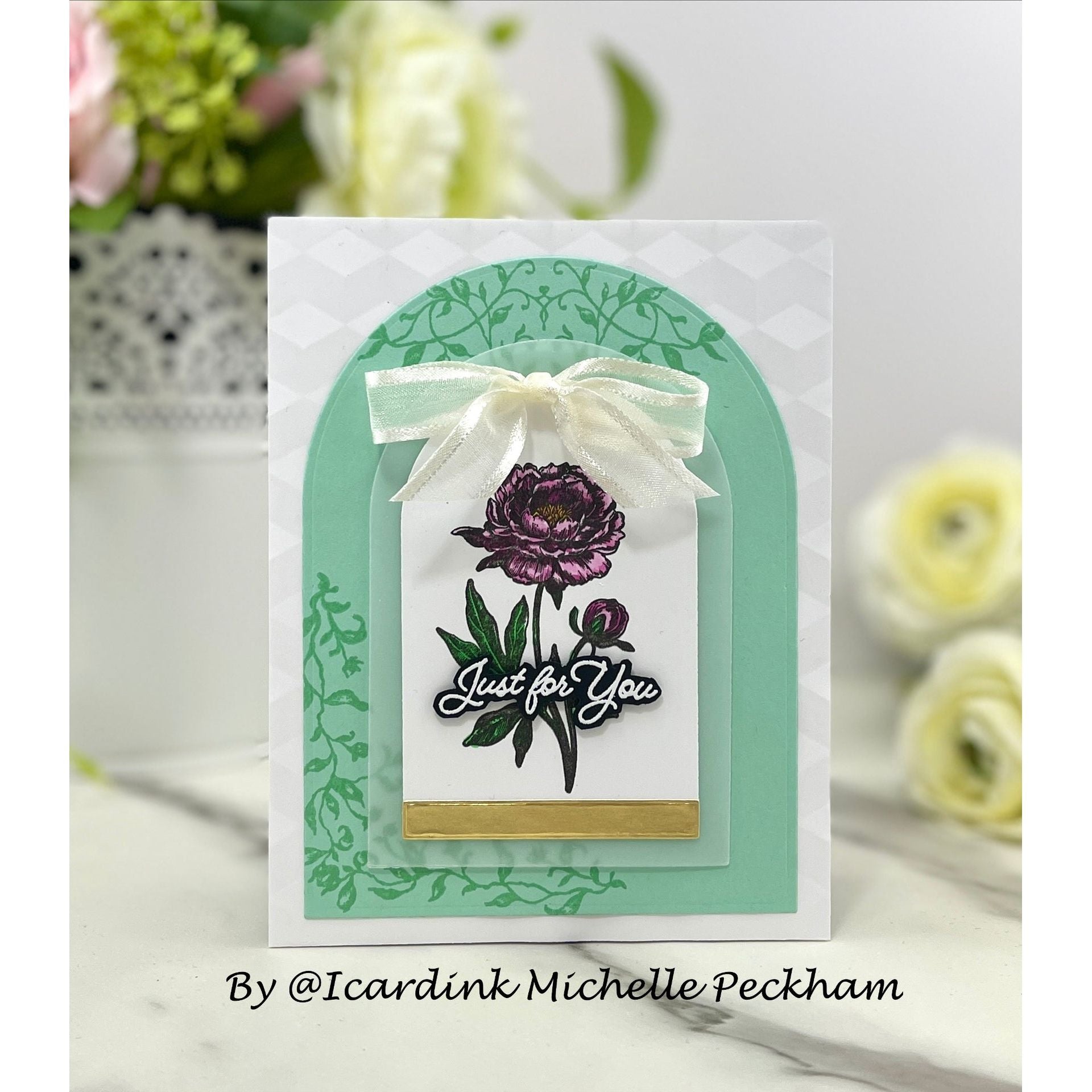 Simon Says Stamps and Dies Loving Thoughts set920lt Rain or Shine For You Card