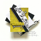 Simon Says Clear Stamps Loving Thoughts 2178ssc Rain or Shine Thanks Card