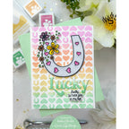 Simon Says Stamps and Dies Lucky Horseshoe set735lh Splendor Lucky Card | color-code:ALT01