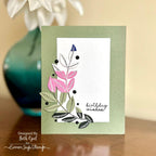 Simon Says Stamp Lush Leaves Wafer Dies s888 Be Bold Birthday Cards