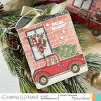 Mama Elephant LARGE TAG WINDOW Creative Cuts Steel Die gift tag | color-code:ALT02