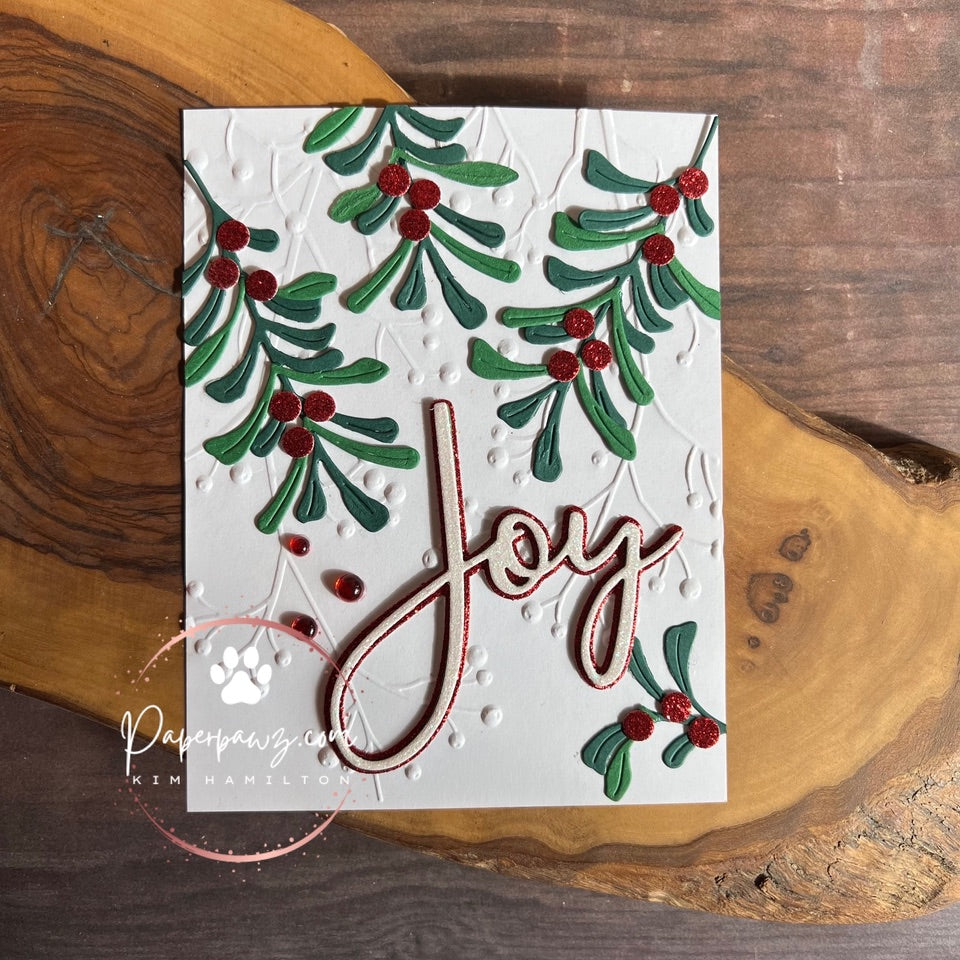 Simon Says Stamp Magical Mistletoe Wafer Dies s1063 And Everything Nice Christmas Card | color-code:ALT04