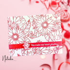 Simon Says Stamp Make My Heart Flutter Wafer Dies 1531sdc Heart to Heart