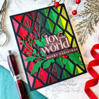 CZ Design Making Spirits Bright Wafer Dies czd263c Christmas Card | color-code:ALT09