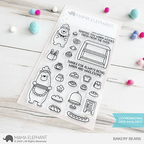 Mama Elephant Bakery Bears Clear Stamps