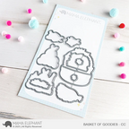 Mama Elephant Basket of Goodies Clear Stamp and Die Set product image 2