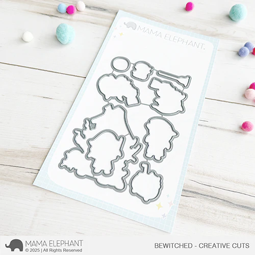 Mama Elephant Bewitched Creative Cuts Steel Dies