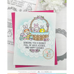 Mama Elephant Caly Circle Lace Creative Cuts Steel Dies basket