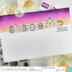 Mama Elephant Counting Right Clear Stamps numbers