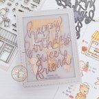 Mama Elephant La Patisserie Clear Stamps birthday
