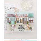 Mama Elephant La Patisserie Clear Stamps village