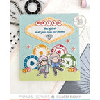 Mama Elephant Lady Luck Clear Stamps hello