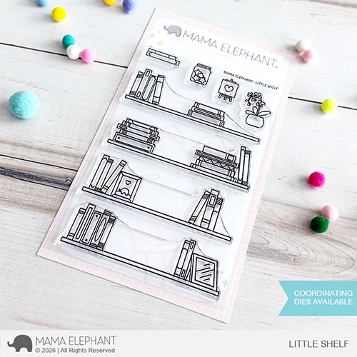 Mama Elephant Little Shelf Clear Stamps