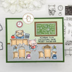 Mama Elephant Math Class Clear Stamps classroom