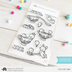 Mama Elephant Tea For Two Clear Stamps