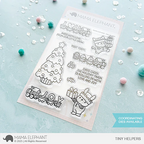 Mama Elephant Tiny Helpers Clear Stamps