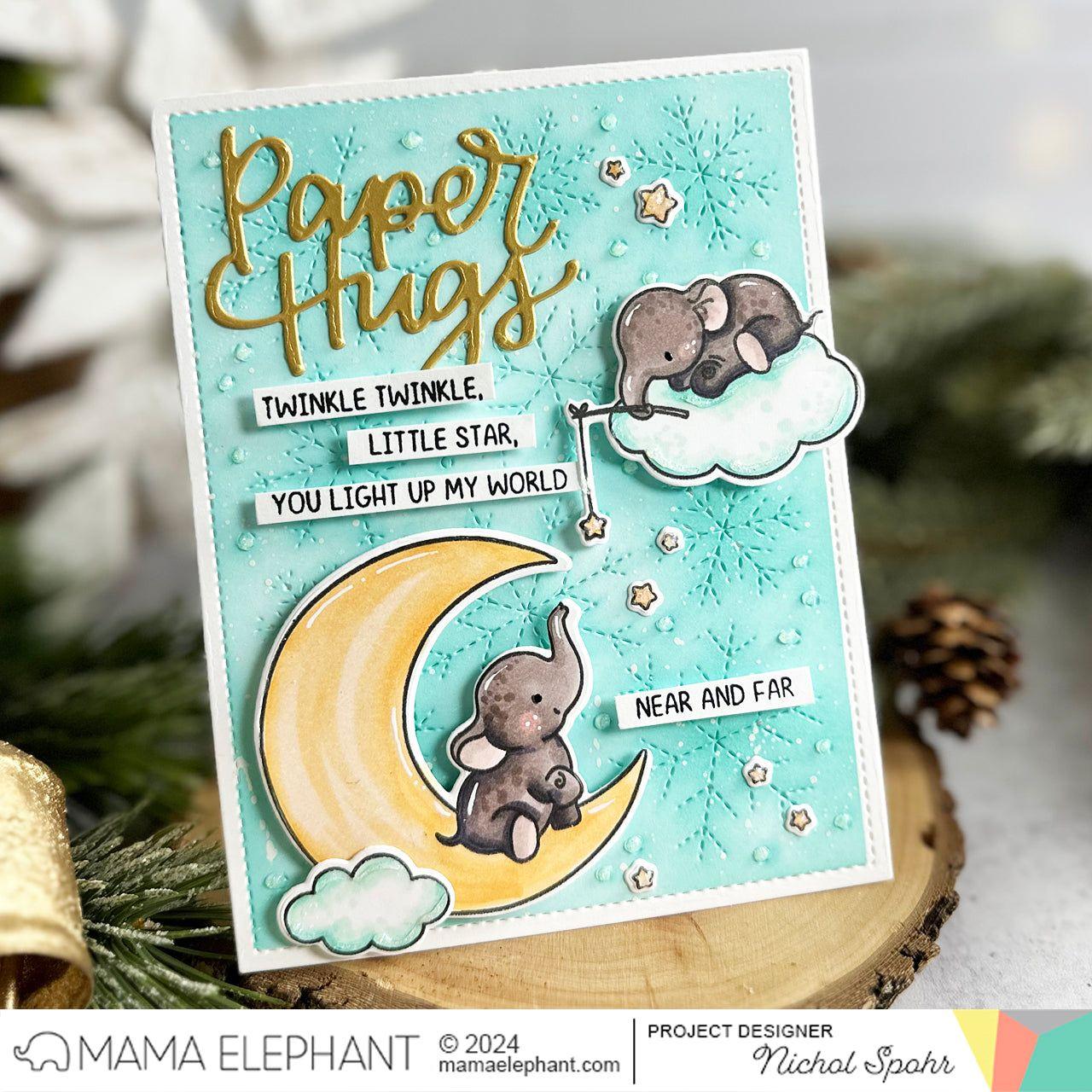 Mama Elephant Twinkle Twinkle Clear Stamps clouds | color-code:ALT01