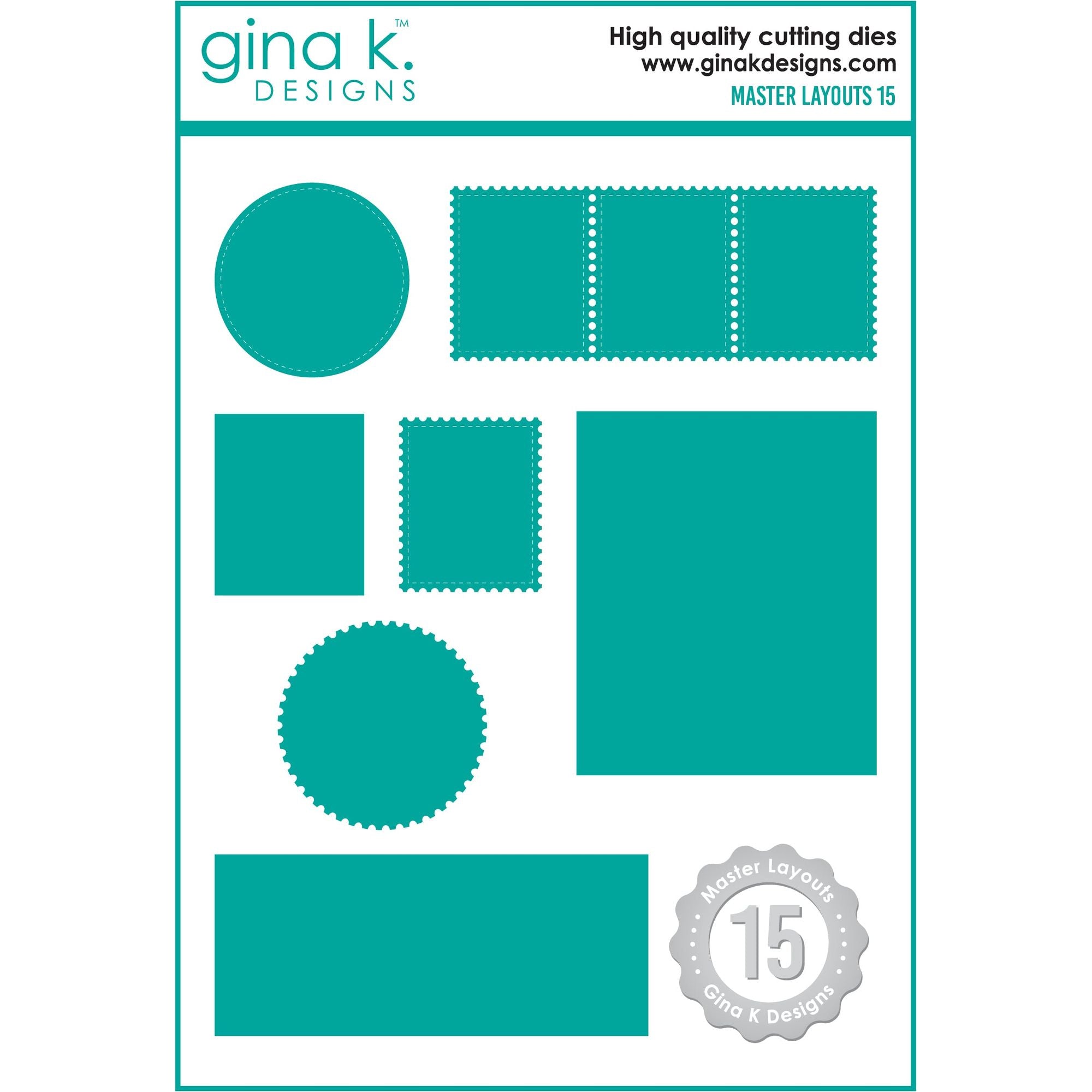 Gina K Designs Master Layouts 15 Dies die0393