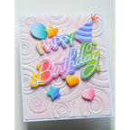 Memory Box Celebration Balloons Dies 94860 hat