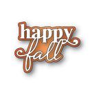 Memory Box Happy Fall Stylish Script Dies 94985