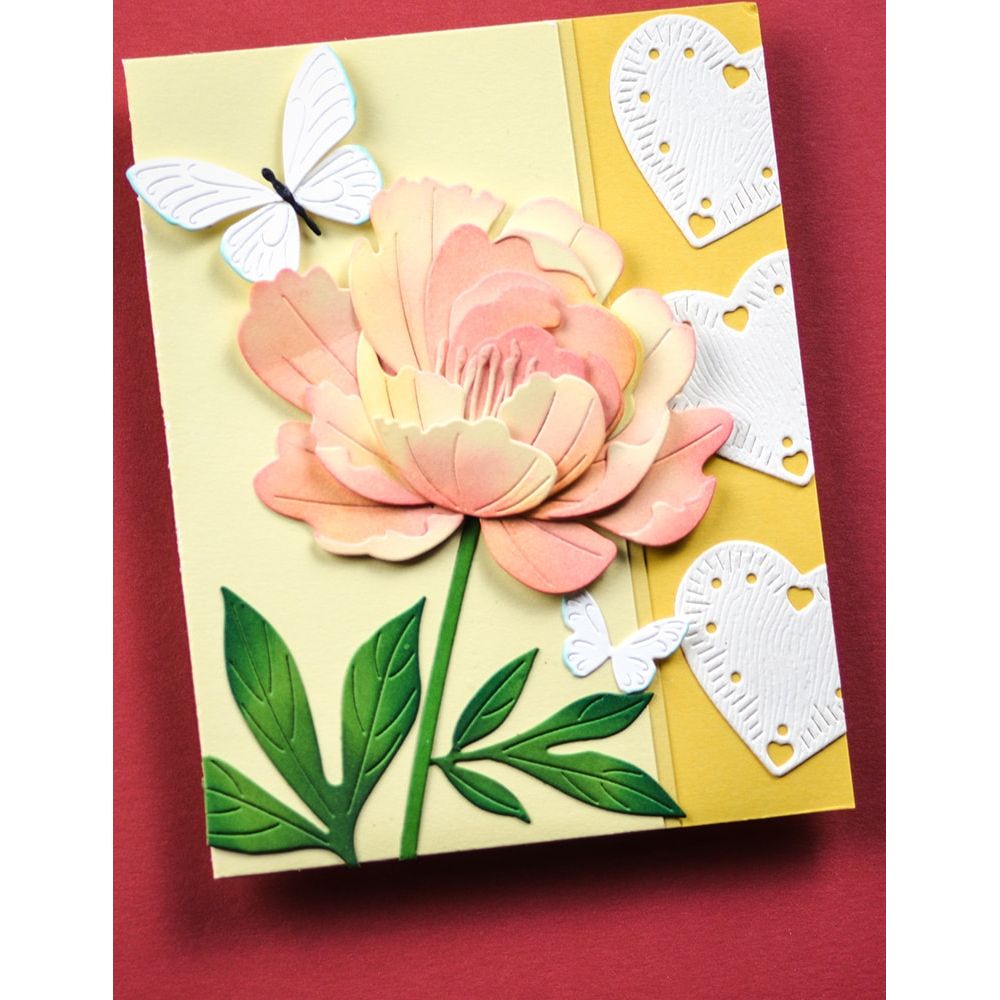 Memory Box Refined Peony Bloom Dies 94873 stem