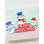 Memory Box Snowmen Die Bundle merry