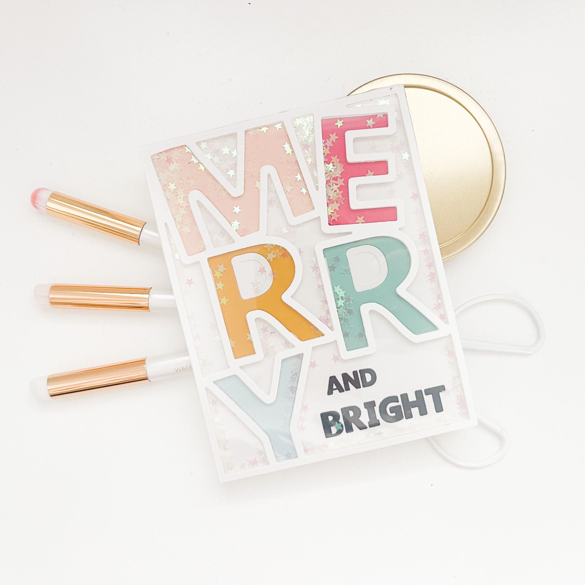 Simon Says Stamps and Dies Merry Cover set1096mc And Everything Nice Christmas Card