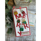 Simon Says Stamp Merry Cover Die Plate 1437mdc And Everything Nice Christmas Card