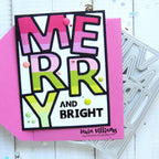 Simon Says Stamps and Dies Merry Cover set1096mc And Everything Nice Christmas Card