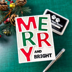 Simon Says Clear Stamps Merry 1297msc And Everything Nice Christmas Card