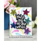 Simon Says Stamp Embossing Folder Stardust sf440