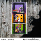 Sweet November Stamps Midnight Halloween Adventures Stamp Set snsmdhw23 Creepers