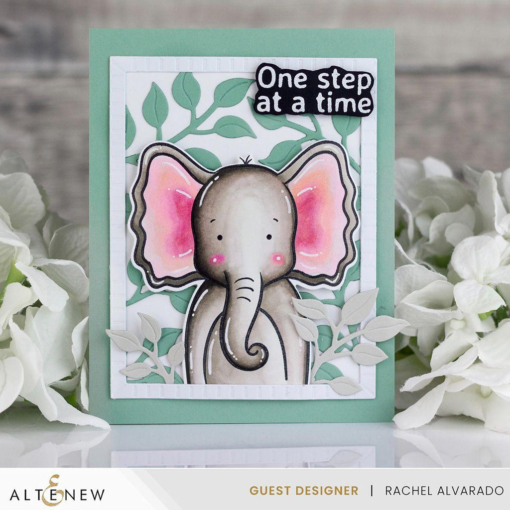 Altenew Little Safari Coordinating Dies alt8475die elephant ears