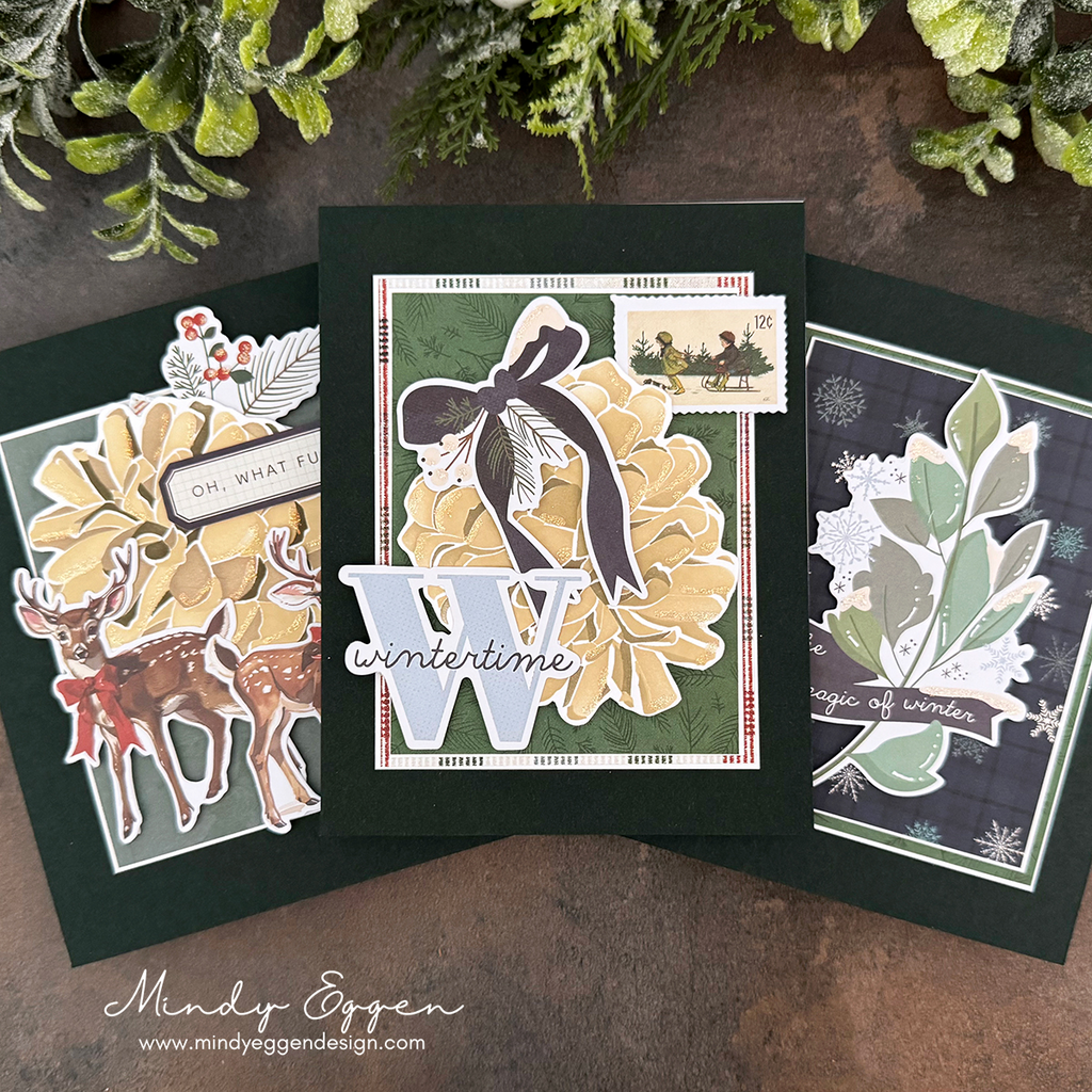 Simon Says Stamp Stencils Layering Pinecone 1107stc Holiday Cards | color-code:ALT01