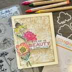 Simon Says Stamp Mini Bouquet Outlines Wafer Dies 269sssa Simplicity Card