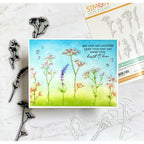 Simon Says Stamp Mini Bouquet Silhouettes Wafer Dies 269sssb Thinking of You Card | color-code:ALT06